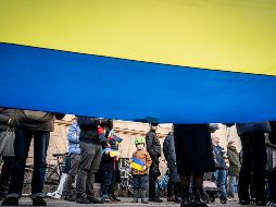 La embajadora de México en Ucrania, Olga García Guillén, explicó que han identificado alrededor de 230 mexicanos, cónyuges e hijos, en Ucrania. EFE / M. C. Rasmussen