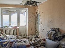 Estados Unidos calcula que esta madrugada se lanzaron más de 100 misiles sobre Ucrania desde Rusia y Bielorrusia, y que hubo unos 75 aviones rusos implicados, de acuerdo con el funcionario. EFE / S. Kozlov