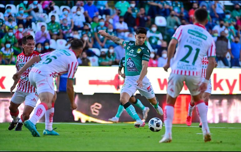 El partido Necaxa vs León podrá ser visto en televisión abierta, restringida y streaming. IMAGO7
