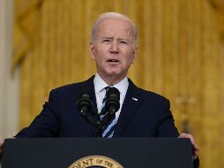 Biden asegura que el presidente de Rusia, Vladimir Putin rechazó el diálogo y eligió la violencia por lo cual decide anunciar sanciones que tendrán consecuencias económicas a corto y largo plazo. AFP / B. Smialowski
