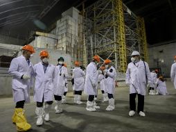 La zona de exclusión de la planta Nuclear de Chernobyl se encuentra ubicada a solo 17 kilómetros de la frontera con Bielorrusia, un país aliado de Putin. EFE / ARCHIVO