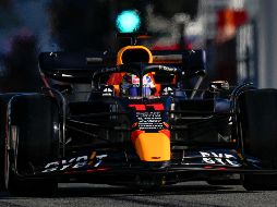 SE ACOSTUMBRA. Esta fue la primera ocasión en la que “Checo” probó el RB18. EFE/E. Fontcuberta