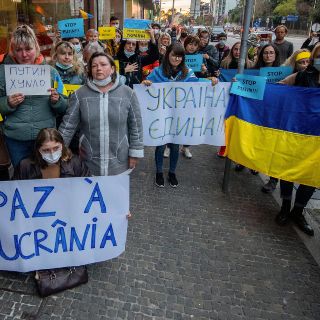 Rusia vs Ucrania: Millones de personas en el mundo se solidarizan con los ucranianos (FOTOS)