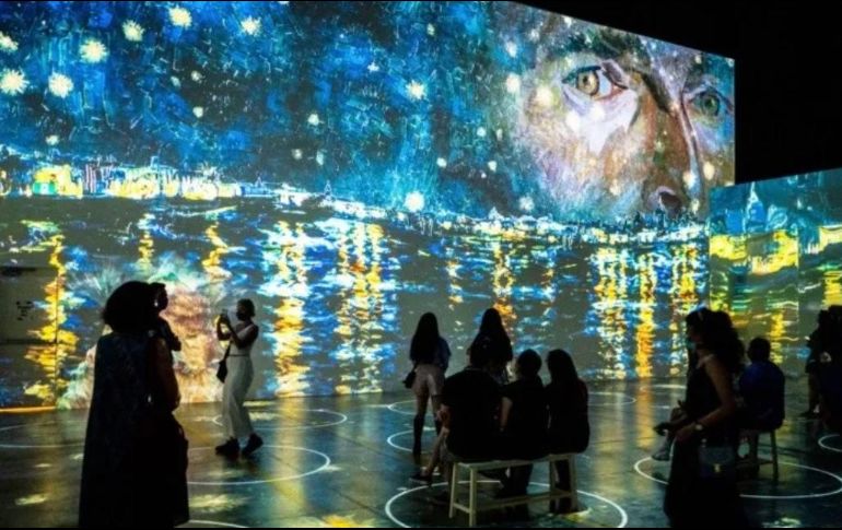 La “Exhibición Inmersiva de Van Gogh” llegará a Guadalajara a finales de marzo. ESPECIAL
