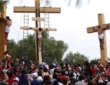 Los tradicionales viacrucis en los días santos volverán a su modalidad presencial. SUN/ARCHIVO