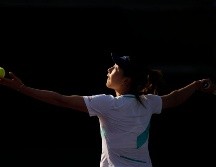 Ahora la pareja de tenistas chinas esperan por sus rivales para la Gran Final por el título. EFE/F. Guasco