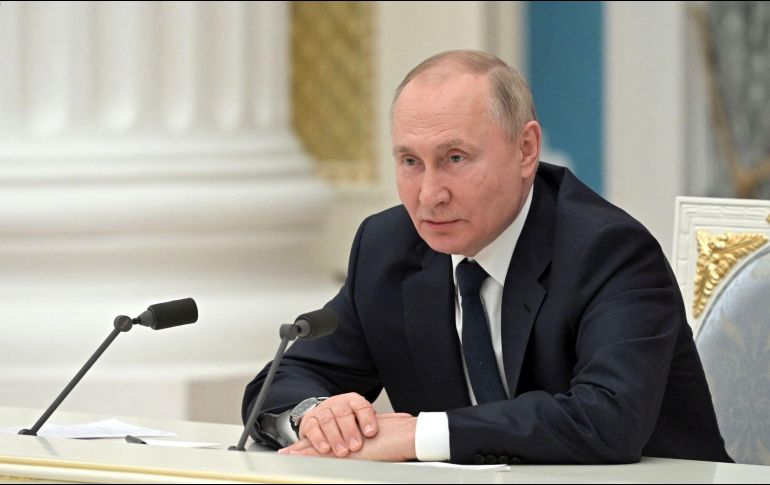Vladimir Putin, presidente de Rusia, advirtió que su país tiene las mejores armas nucleares. AFP