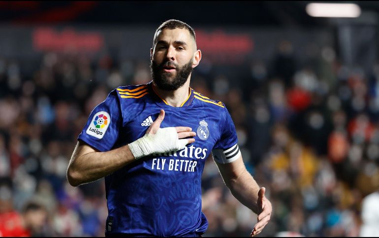 GOLEADOR. Karim Benzema suma 19 goles esta temporada en LaLiga. EFE/C. Moya