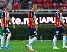 NO LEVANTAN. Chivas hiló su tercera derrota consecutiva en el torneo. IMAGO7