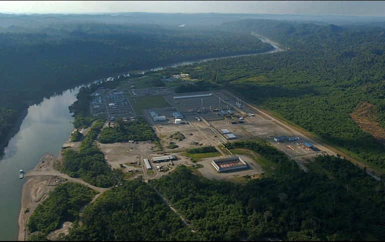 Planta de procesamiento de gas natural en el departamento de Cusco. EFE/P. Aguilar