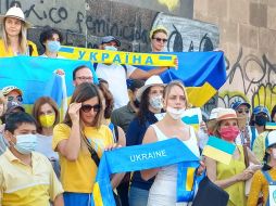 Los ciudadanos ucranianos en Guadalajara esperan que pronto terminen las acciones bélicas de parte de Rusia. ESPECIAL