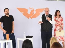 En estas mesas de trabajo participaron 55 de los 61 diputadas y diputados locales que tiene Movimiento Ciudadano en 22 estados de la República. ESPECIAL