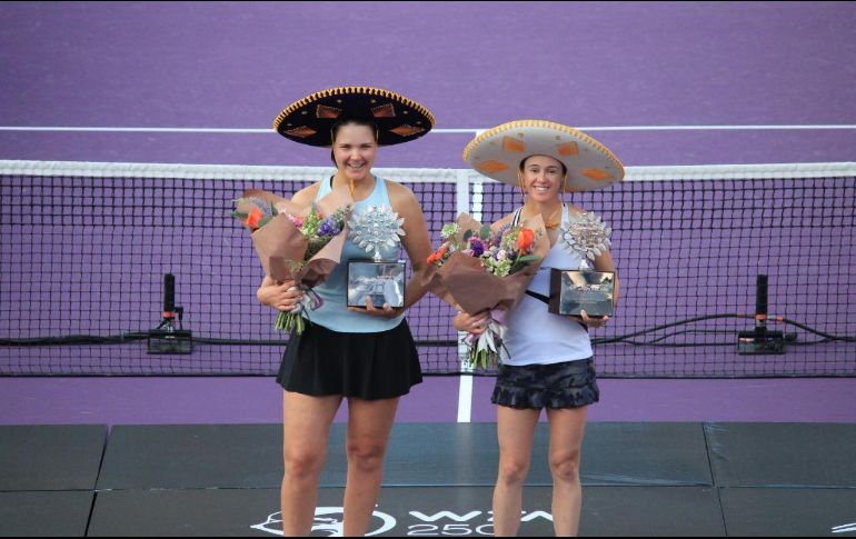Lidziya conquistó su cuarto título en la modalidad de dobles; mientras que Kaitlyn puso fin a una mala racha de cinco Finales perdidas. ESPECIAL