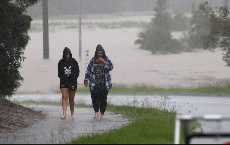 La Oficina Australiana de Meteorología calcula que el nivel del río Wilson, que atraviesa Lismore, alcance el lunes por la tarde los 14.20 metros de altura. EFE / ARCHIVO