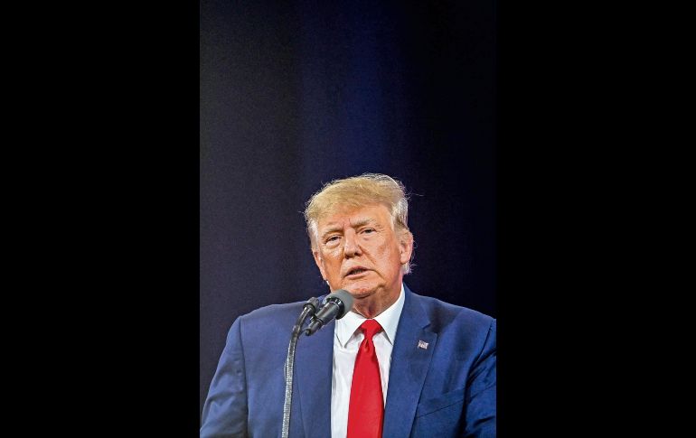 Donaldo Trump. ex presidente de los Estados Unidos. CHANDAN KHANNA