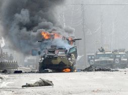 Cuarto día. Ucrania reporta 352 civiles muertos en la defensa de su país, entre ellos 14 niños. AFP