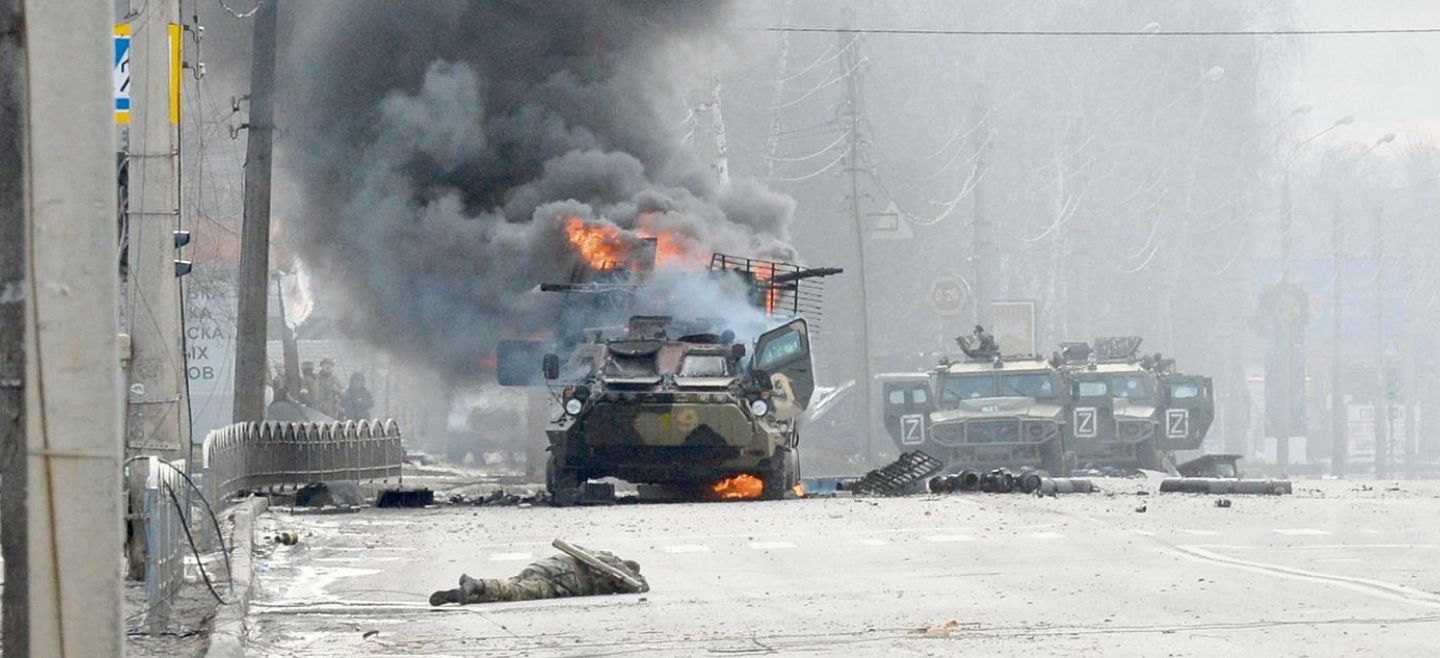 Cuarto día. Ucrania reporta 352 civiles muertos en la defensa de su país, entre ellos 14 niños. AFP