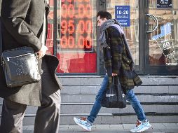 La prohibición anunciada es una acción coordinada con los aliados y que inmoviliza activos rusos en todo el mundo. AFP / A. Nemenov