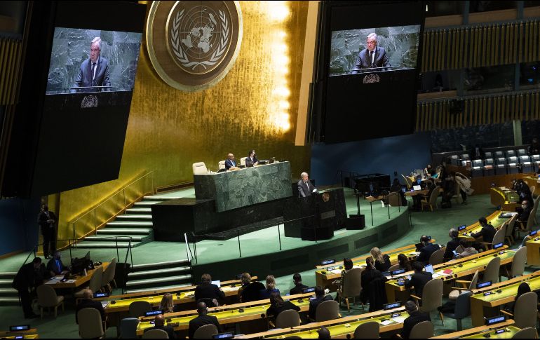 México participó este lunes en la asamblea del Consejo de Seguridad de la ONU. XINHUA/W. Ying