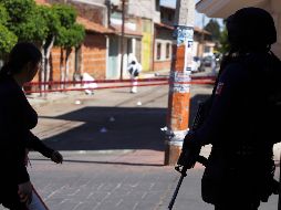 La masacre ocurrió el domingo en San José de Gracia, Michoacán. AP