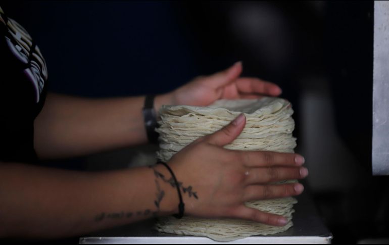 El elevado precio del kilo de tortilla ha provocado una disminución del 35 al 40% en las ventas. EL INFORMADOR/ARCHIVO