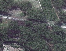 En el convoy de rusos se extiende por alrededor de 64 kilómetros y fue capturado por imágenes satelitales. ESPECIAL