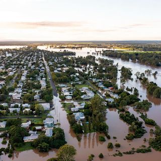 Australia está bajo el agua en varias zonas