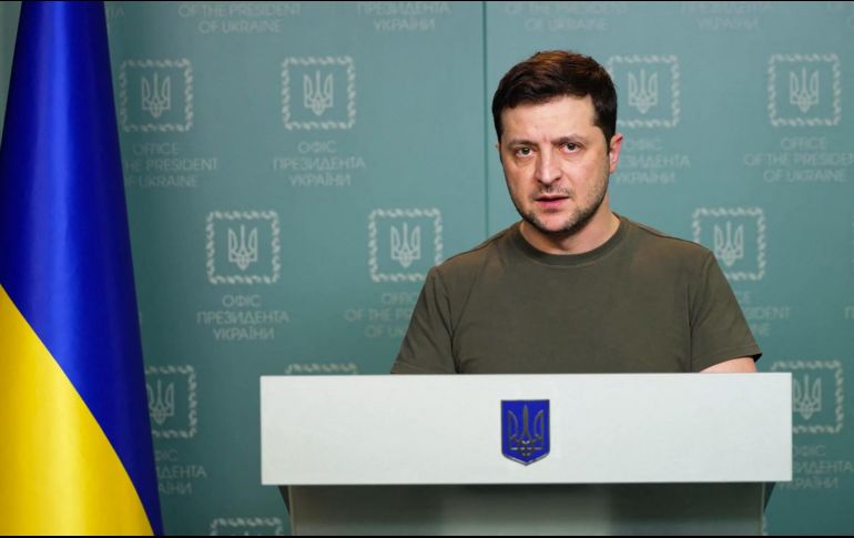 El presidente de Ucrania, Volodimir Zelenski, pidió a Joe Bien que utilice su discurso del estado de la Unión de este martes 1 para enviar un mensaje contundente a Rusia sobre la invasión de Ucrania. AFP