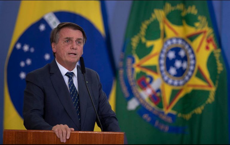 Bolsonaro dio a conocer el domingo pasado que la postura de Brasil es de “cautela y neutralidad”, con lo que evitó condenar las acciones de Rusia en Ucrania. EFE/ J. Alves