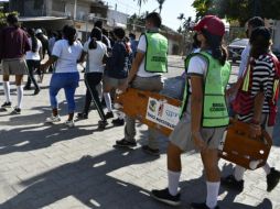 En el simulacro participaron alumnos de educación básica, media superior y superior, además de los sectores públicos, privados y población en general. ESPECIAL/PC Jalisco