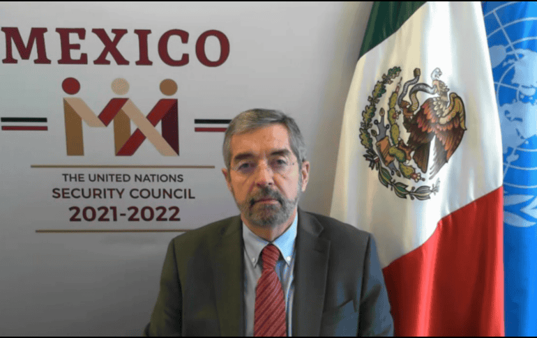 El embajador de México en Naciones Unidas (ONU), Juan Ramón de la Fuente, busca no cancelar la vía diplomática y mantener todo el diálogo que se ha posible en los diversos foros multilaterales