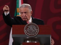 AMLO recordó al canciller alemán Otto Von Bismarck, quien señalaba que un político piensa en la próxima elección, pero un estadista piensa en la próxima generación. SUN / B. Fregoso