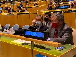 En la votación sólo cinco países, entre ellos Rusia, se negaron a criticar los ataques iniciados el jueves pasado. TWITTER/@MexOnu