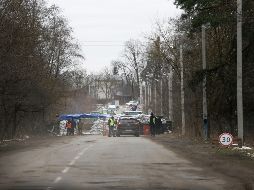 Detallan que Maryna Fenina fue alcanzada por las bombas cuando salió a comprar víveres para su familia. EFE/M. Lorenzo