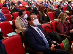 José Luis Tostado, titular de la consejería jurídica del Gobierno de Jalisco, añadió que la nueva asignación de las y los notarios públicos abre la posibilidad de asignar notarías e iniciar procesos para la regulación notarial en el Estado. ESPECIAL