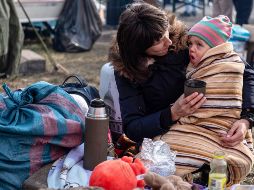 En apenas una semana, un millón de personas han huido de Ucrania. EFE/W. Jargilo
