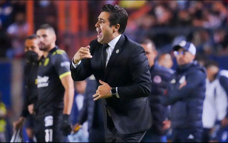 Empate. Marcelo Michel Leaño durante el empate de Atlético San Luis vs Chivas. Imago7