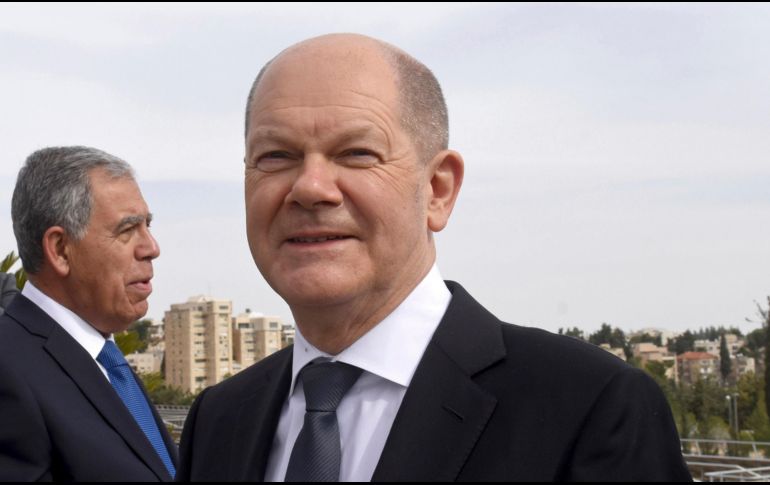 Olaf Scholz. El canciller alemán anunció la intención de invertir en defensa. AP