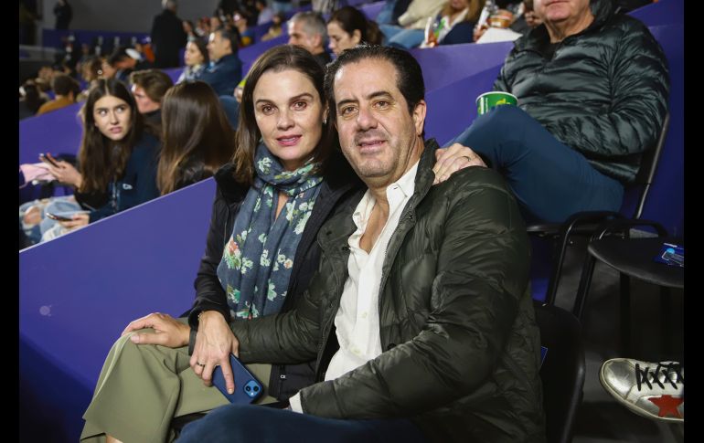 Patricia Arreguí y Andrés Gómez. GENTE BIEN JALISCO/ANTONIO MARTÍNEZ