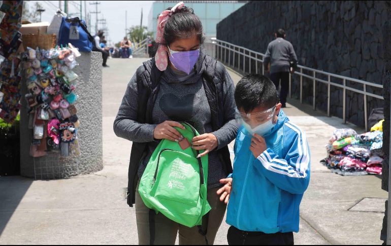 Los menores no están exentos del contagio del COVID-19.  SUN / ARCHIVO