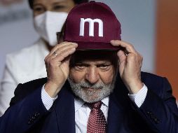 Lula da Silva destacó que el Gobierno de AMLO está aplicando políticas sociales y combatiendo la pobreza como lo hizo él en Brasil. EFE/I. Esquivel