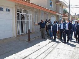 Subsecretario de Seguridad visita la localidad en Michoacán. TWITTER/@RicardoMeb