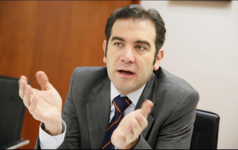 Lorenzo Córdova, presidente del Instituto Nacional Electoral. EFE/J. Núñez