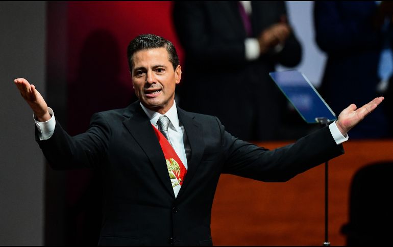 Usuarios de redes sociales creen que el mensaje se refiere al ex presidente Enrique Peña Nieto. AFP / ARCHIVO
