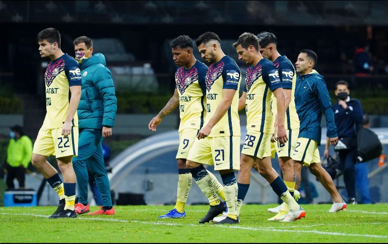 SOTANEROS. América tiene un ganado, tres empatados y cuatro perdidos. IMAGO7