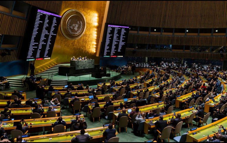 La ONU dijo que seguirá mejorando sus infraestructuras para reforzar la entrega de ayuda humanitaria. EFE/ J. Lane