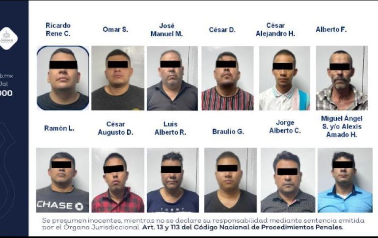 Los sospechosos permanecerán en prisión preventiva oficiosa por el tiempo que dure el proceso. ESPECIAL