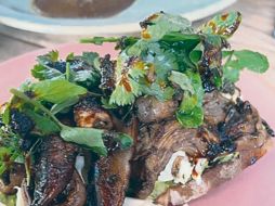 Tosta de hongos, una exquisitez. ESPECIAL