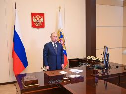 Putin se refiere también a las consecuencias que podría tener una adhesión de Ucrania a la OTAN. EFE / A. Gorshkov