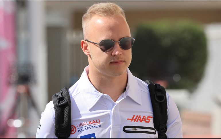 El piloto Nikita Mazepin, de 23 años, es de nacionalidad rusa, y es hijo del oligarca Dmitry Mazepin, accionista del grupi Urakali, empresa que produce potasa y que patrocinaba al equipo estadounidense Haas. AFP / ARCHIVO